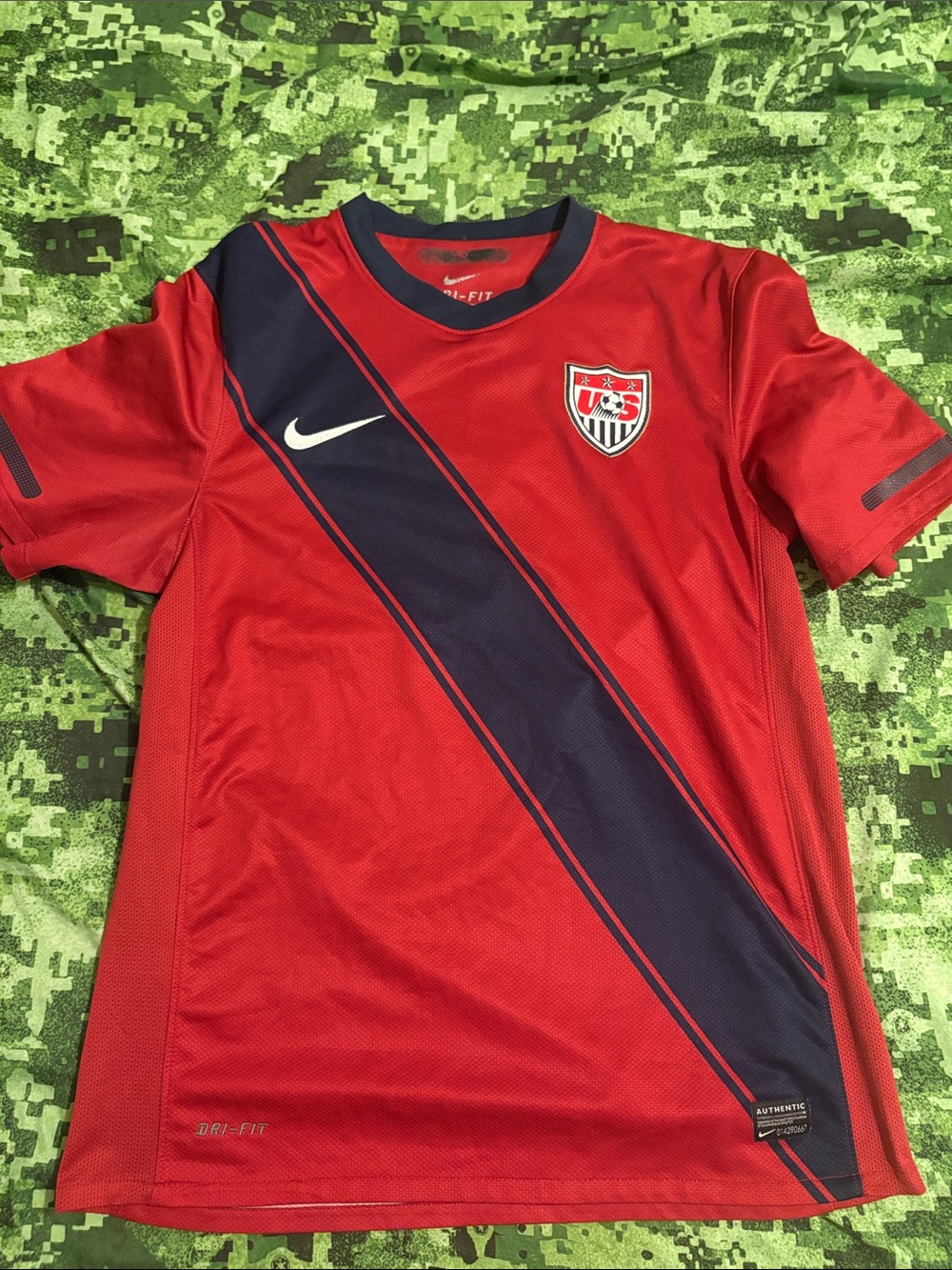 Nike USA National Soccer Team Jersey USMNT 2012